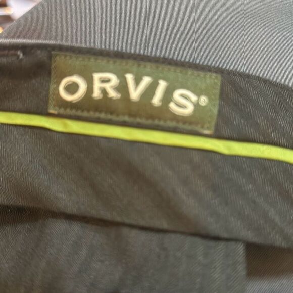 Orvis MENS Gray Chino Khaki Pants size W38 x L32 - Picture 8 of 10